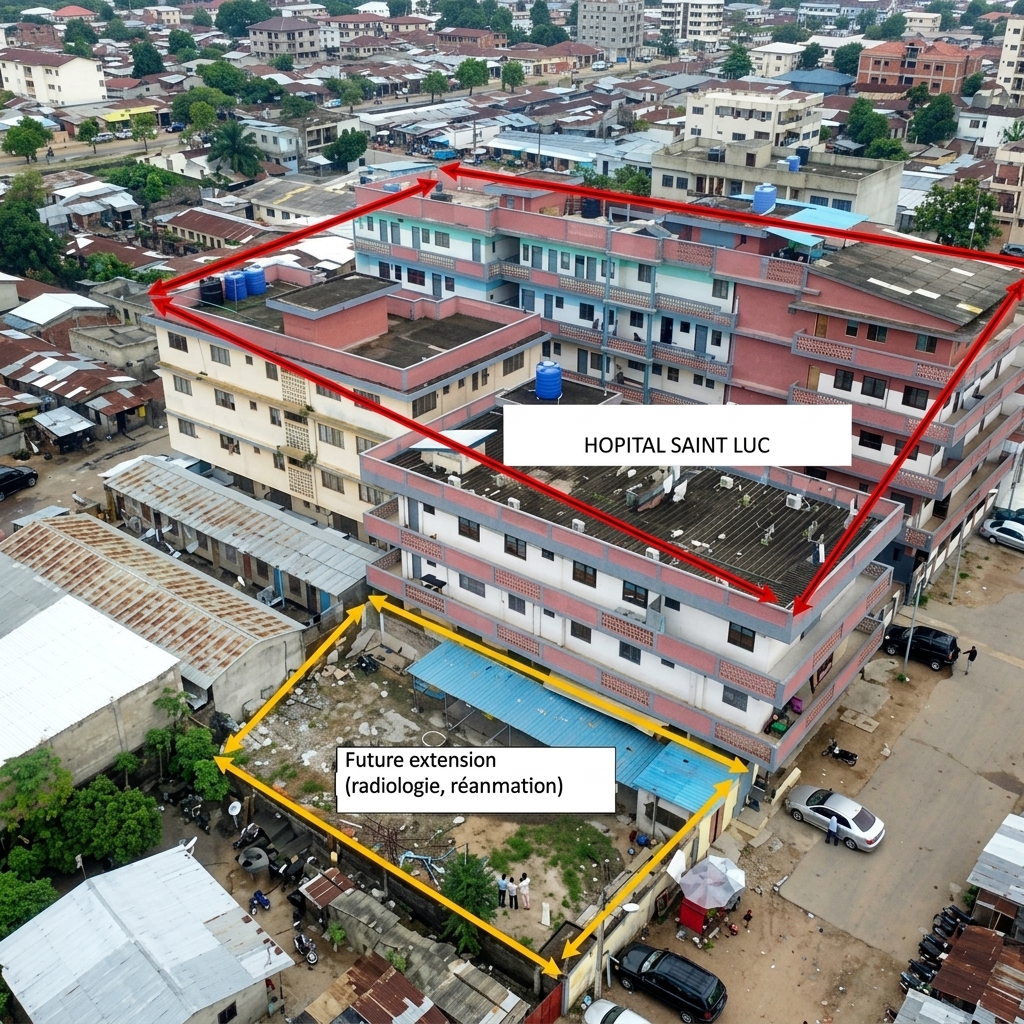 Projet d'extension hôpital